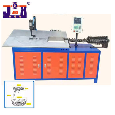 2mm CNC 2D Wire Bending Machine 50HZ 80m / Min Untuk Membentuk Buah Besi Biru