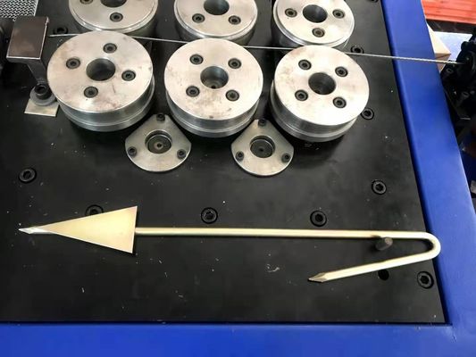 Mesin Bending Kawat 10mm 2D Moulding Arc Punching CE Disetujui