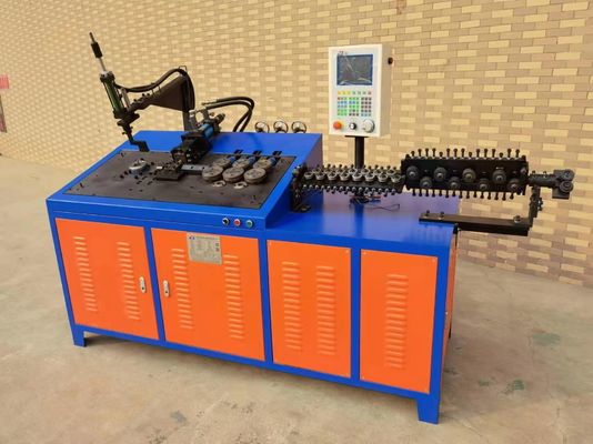 50HZ Wire Punching Machine 10mm Wire Flat Iron Punching Machine