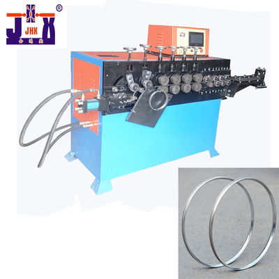 Mesin Pembuat Cincin Baja 380V 50HZ Servo Feeding Mesin Pembalik Otomatis