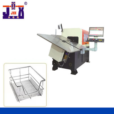 Mesin Tekuk Kawat Besi 3D Untuk Aksesori Rak Penyimpanan Supermarket
