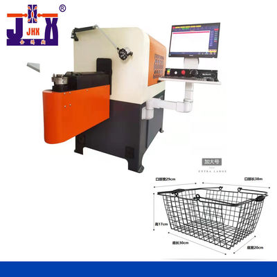 Kepala Mesin Tekuk Kawat PLC 3D Berputar Untuk Aksesori Perangkat Keras Dapur Harian