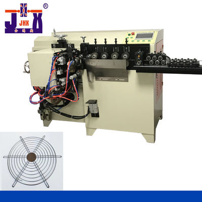 Mesin Pembuat Lingkaran 50m / S 5.5KW 2 - 6mm Untuk Penutup Kipas Mesh
