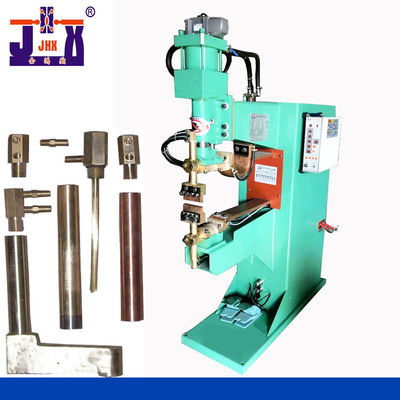 Plat Dingin Tipis Kuningan Mesin Spot Welding Pneumatik 100KVA Stainless Steel Spot Tukang Las