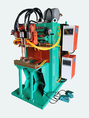 Mesin Spot Welding 380V AC Kepala Ganda Tukang Las Frekuensi Menengah