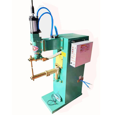 Guardrail Small Pneumatic Spot Welder 35KVA Dengan Panel Kontrol Listrik