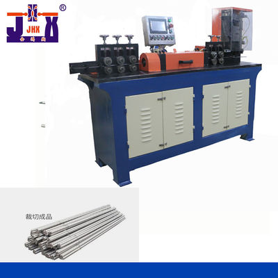 Mesin Pelurus Dan Pemotong Kawat Servo Berkecepatan Tinggi 7.5KW Sepenuhnya Otomatis