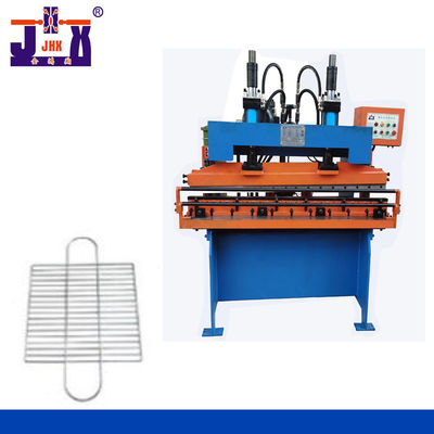 Mesin Pemangkasan Hidrolik 1500MM / Mesin Pemangkasan Tepi Wire Mesh Untuk Panggangan