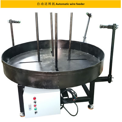 4 Axes CNC Wire Bender Automatic 380V Automatic Wire Feeder Wire Loading Rack