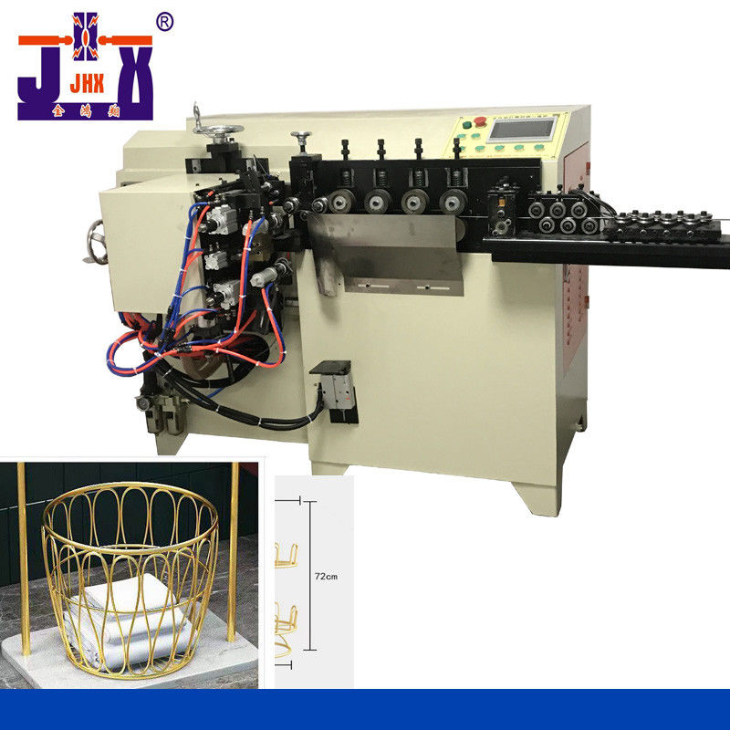 Circling Wire Forming Machine Kontrol PLC All In One Untuk Alat Penyimpanan Toilet